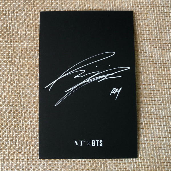 BTS RM RAP MONSTER #2 [ VT Think Your Teeth Official Photocard Black White ] N+G
