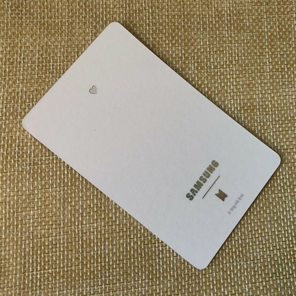 BTS JIMIN [ Samsung Galaxy Buds ] Official Photocard, Weverse / New / Gift