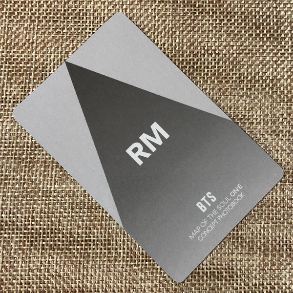 BTS RM [MAP OF THE SOUL MOS ON:E Concept Book] Official Photocard, CLUE Ver. /+G