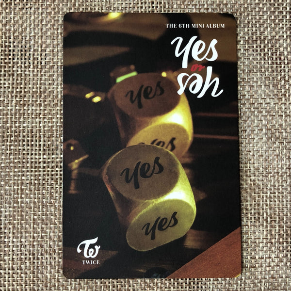 TWICE NAYEON [ YES or YES Pre-Order ] Official Photocard, A Ver / New / Gift