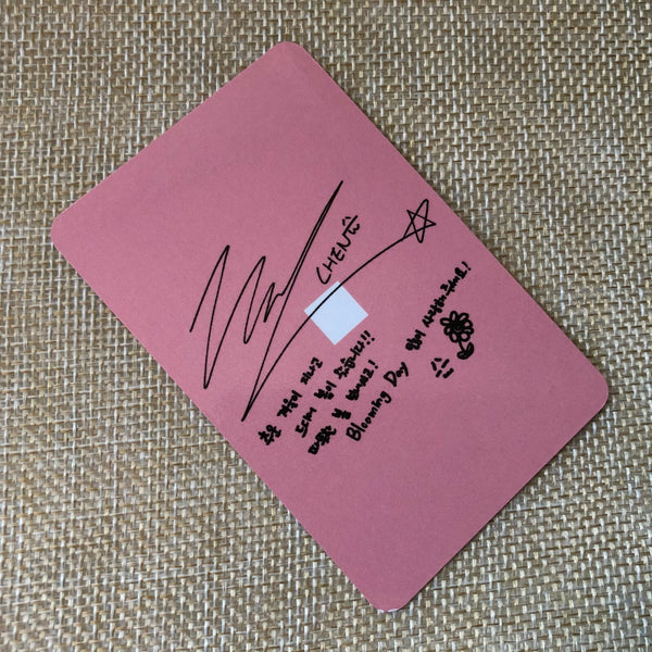 EXO CHEN #2 [CBX Blooming Days] Official Photocard, 2nd Mini Album / New / Gift