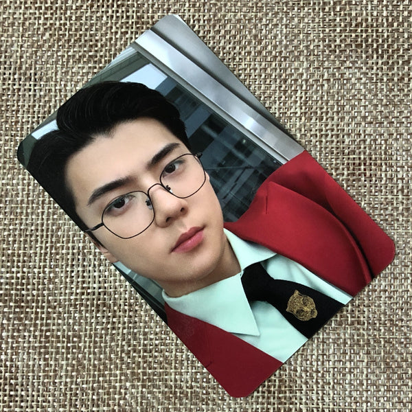 EXO SC SEHUN [ What A Life ] Official Photocard, 1st Mini Green / New / Gift