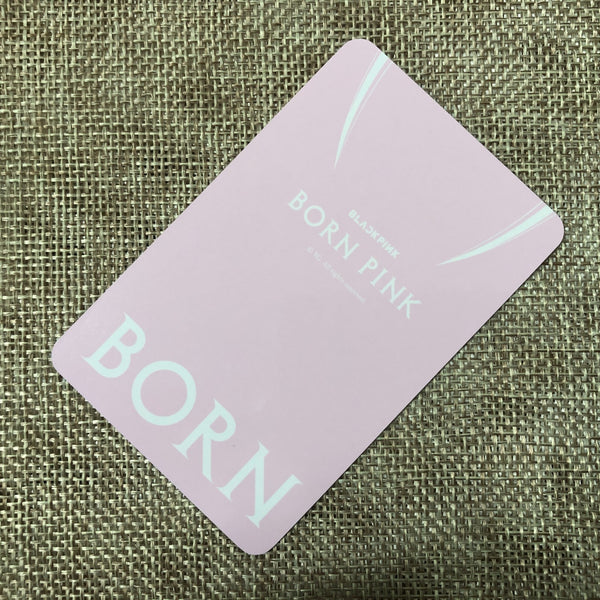 BLACKPINK JISOO #2 [Born Pink MD Pop-Up Store Deco Kit] Official Photocard/Gift
