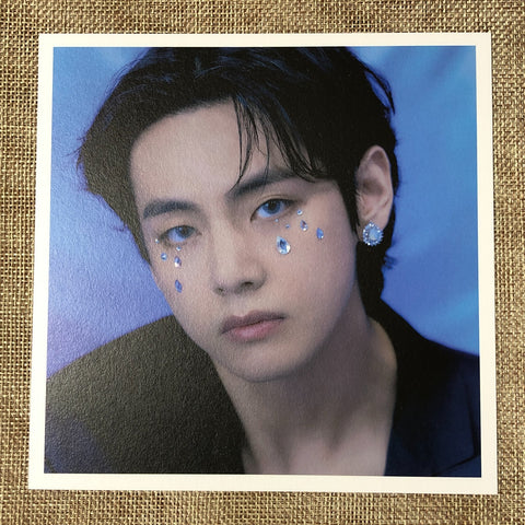 BTS V TAEHYUNG [MAP OF THE SOUL MOS ON:E Concept Book] Square Postcard / Gift