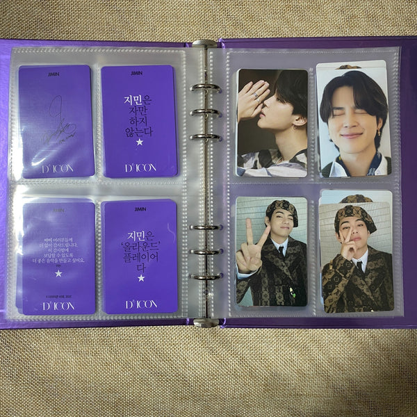 BTS [Dion 101 Photocard Full set] Binder + 100 photocard + 1 postcard / Gift
