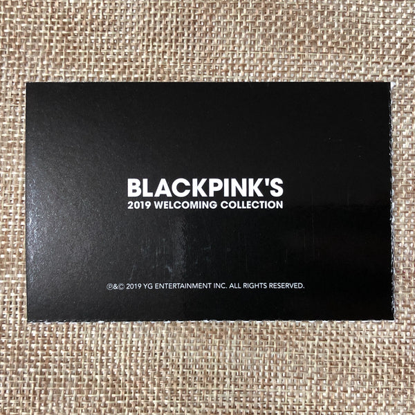 BLACKPINK LISA #1 [ 2019 Welcoming Collection ] Official Photocard / New / Gift