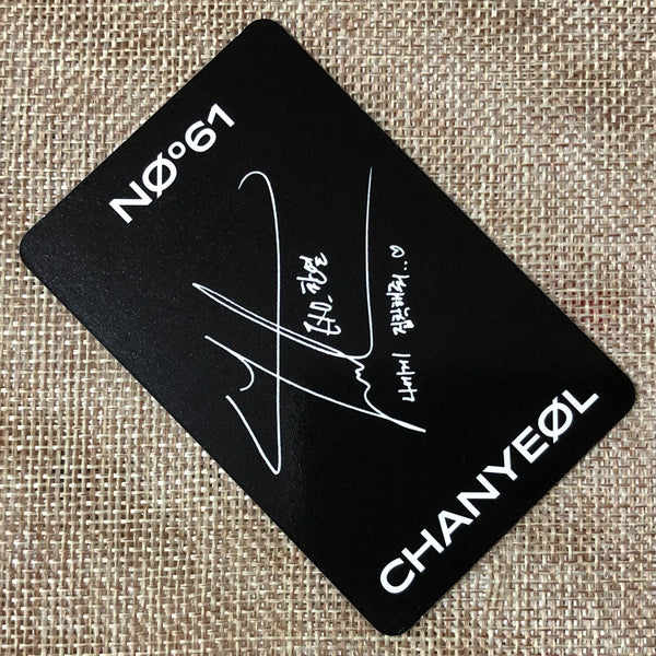EXO CHANYEOL [ Obsession No 61 ] Official Photocard, 6th / New, Rare / Gift