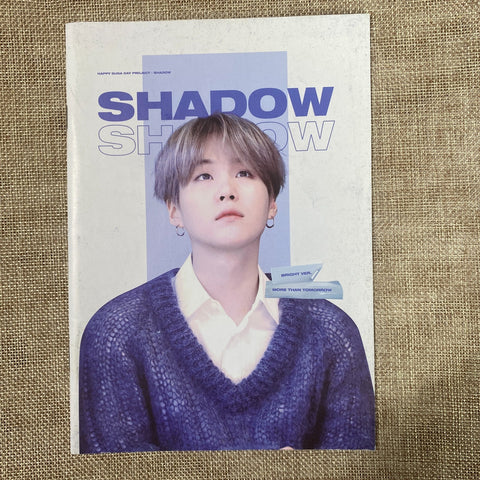BTS SUGA [ Shadow Exhibition Photobook ] 15x21 cm, 30 p / Good, Rare / Gift