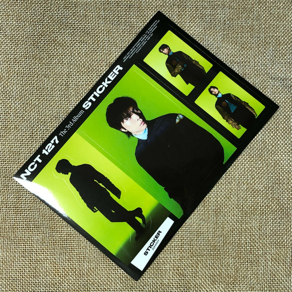 NCT 127 JOHNNY [ STICKER ] Official Sticker, STICKY Ver. / New / Gift