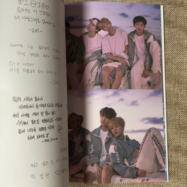 BTS [ 2018 Season's Greetings ] Official Diary Book Photobook / New, Rare / Gift