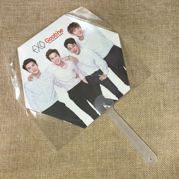 EXO GROUP [ EXO Goobne ] Offiicial Goods Fan / New, Rare / Gift