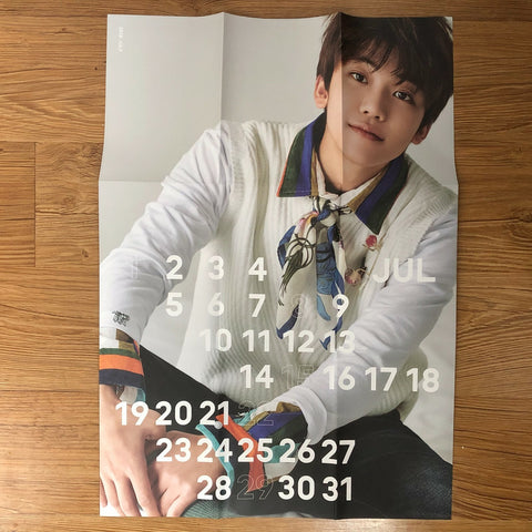 NCT DREAM JAEMIN [ 2018 Season's Greetings ] Official Folded Poster / New / Gift