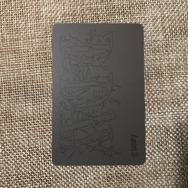 BTS SUGA [ Agust D D-Day ] Official Photocard, Solo Album / New, Rare / Gift