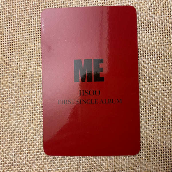 BLACKPINK JISOO #3 [ME Official Photocard KTOWN4U POB] Solo 1st Single / Gift