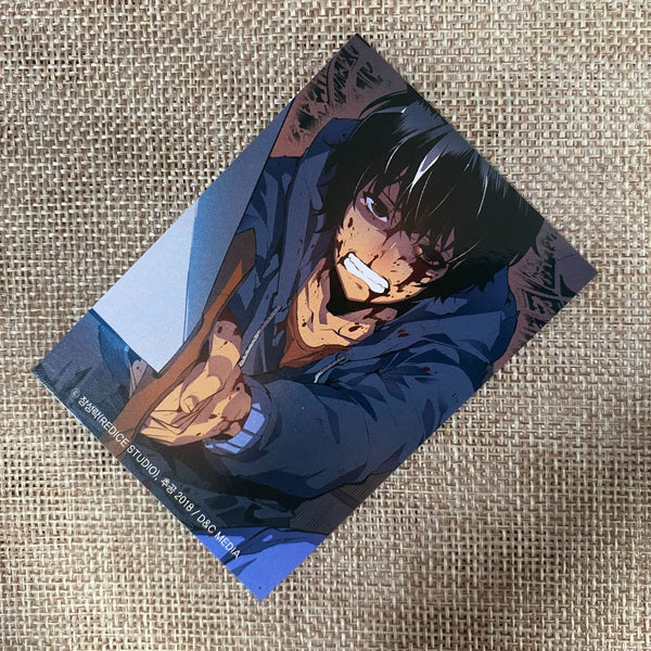 Solo Leveling Sung Jin-woo #5 / Rare Bonus Photocard, First Edition / New / Gift