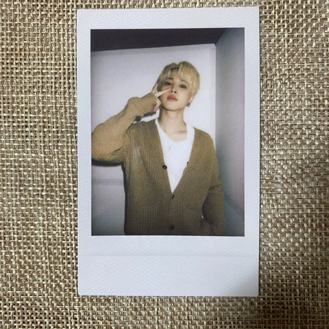 BTS JIMIN [ 2022 Deco KIT ] Official Polaroid Photocard Instant Photo/ New/Gift