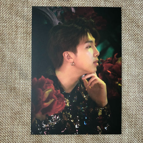 BTS RM [ VT Cosmetics Sign Message ] Official Postcard / New / Gift