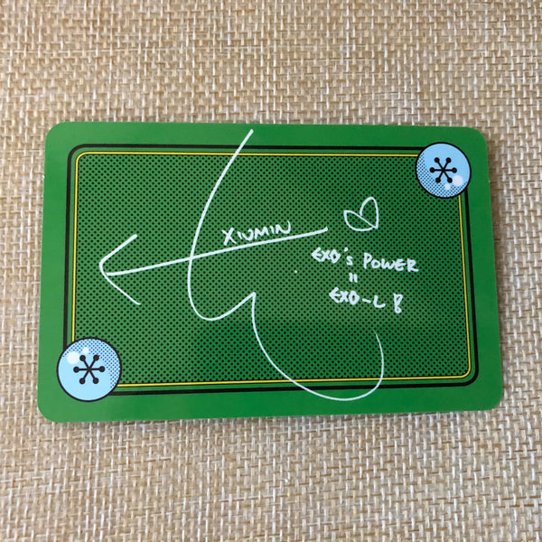 EXO XIUMIN #1 [The War Power of Music] Official Photocard, 4th Repackage / Gift