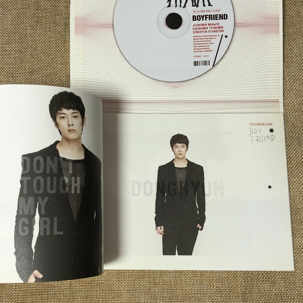 BOYFRIEND [ Don't Touch My Girl ] Official 2nd Single Album / No Photocard