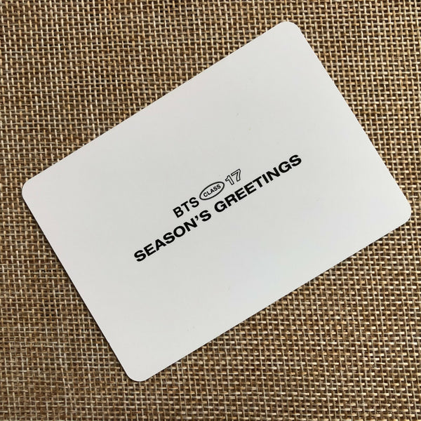 BTS J-HOPE [ 2017 Season's Greetings ] Official Photocard / New, Rare / Gift