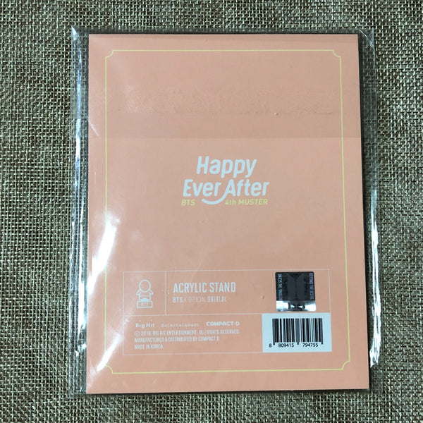 BTS JUNGKOOK [ 4th Muster Happy Ever After ] Official Acrylic Stand / New / Gift