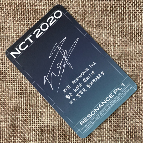 NCT 2020 SHOTARO [Resonance Pt.1 Kihno] Official Photocard, Past Ver. / Gift