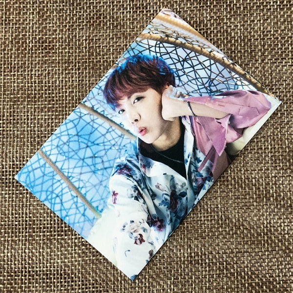 BTS J-HOPE 6/8 [The Wings Tour 2017 Live Trilogy] Official Mini Photocard / Gift