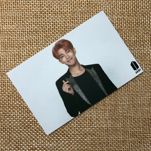 BTS RM [ Wings Tour Final 4th Army Booth ] Official Photocard / New / Gift