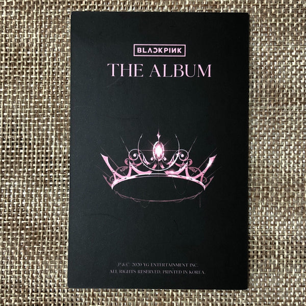 BLACKPINK ROSE #4 [ Lovesick Girls THE ALBUM ] Official Photocard / New / Gift