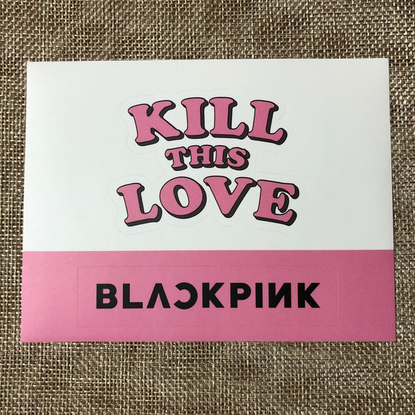 BLACKPINK [ Kill This Love ] Official Sticker Set / New / Gift