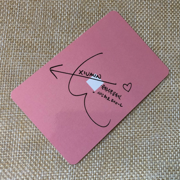 EXO XIUMIN #2 [CBX Blooming Days] Official Photocard, 1st Mini Album / Gift