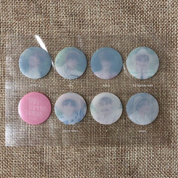 BTS GROUP [ 2017 Summer Package ] Face Photo Sticker / New / Gift