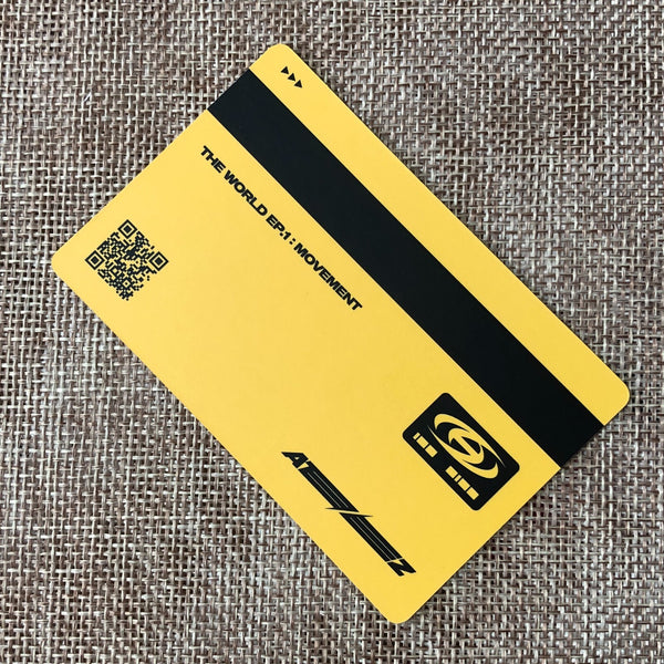 ATEEZ WOOYOUNG [THE WORLD EP.1 : MOVEMENT] Official ID Photocard, Diary / Gift