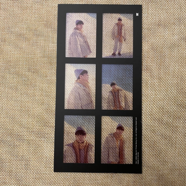 BTS SUGA [Winter Package 2021] Official Film Photo Photocard / New, Rare / Gift