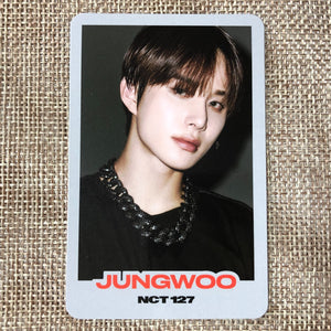NCT 127 JUNGWOO [BADDIES Pop-Up Street] Official Trading Photocard / New / Gift