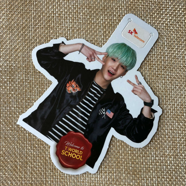 BTS SUGA [ SKT ] Official Photo Bookmark Limited Photocard / New / Gift