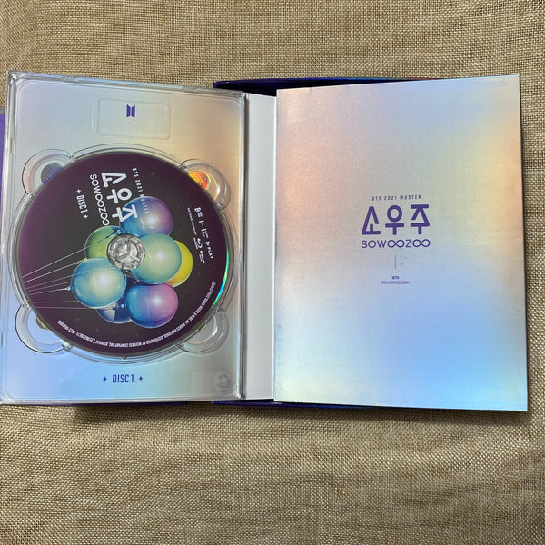 BTS [ 2021 Muster SOWOOZOO ] Official DVD Photobook + DVD, NO PC / Mint / Gift