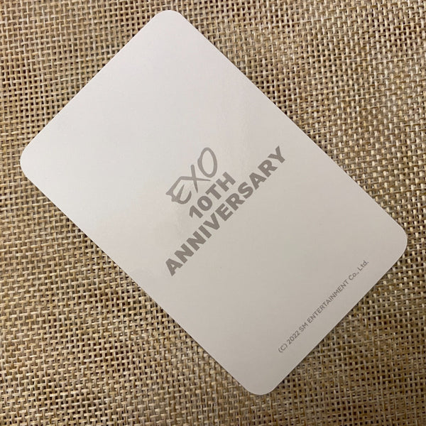 EXO CHEN #3 [10th Anniversary Limited Ed.] Official Photocard / New, Rare / Gift