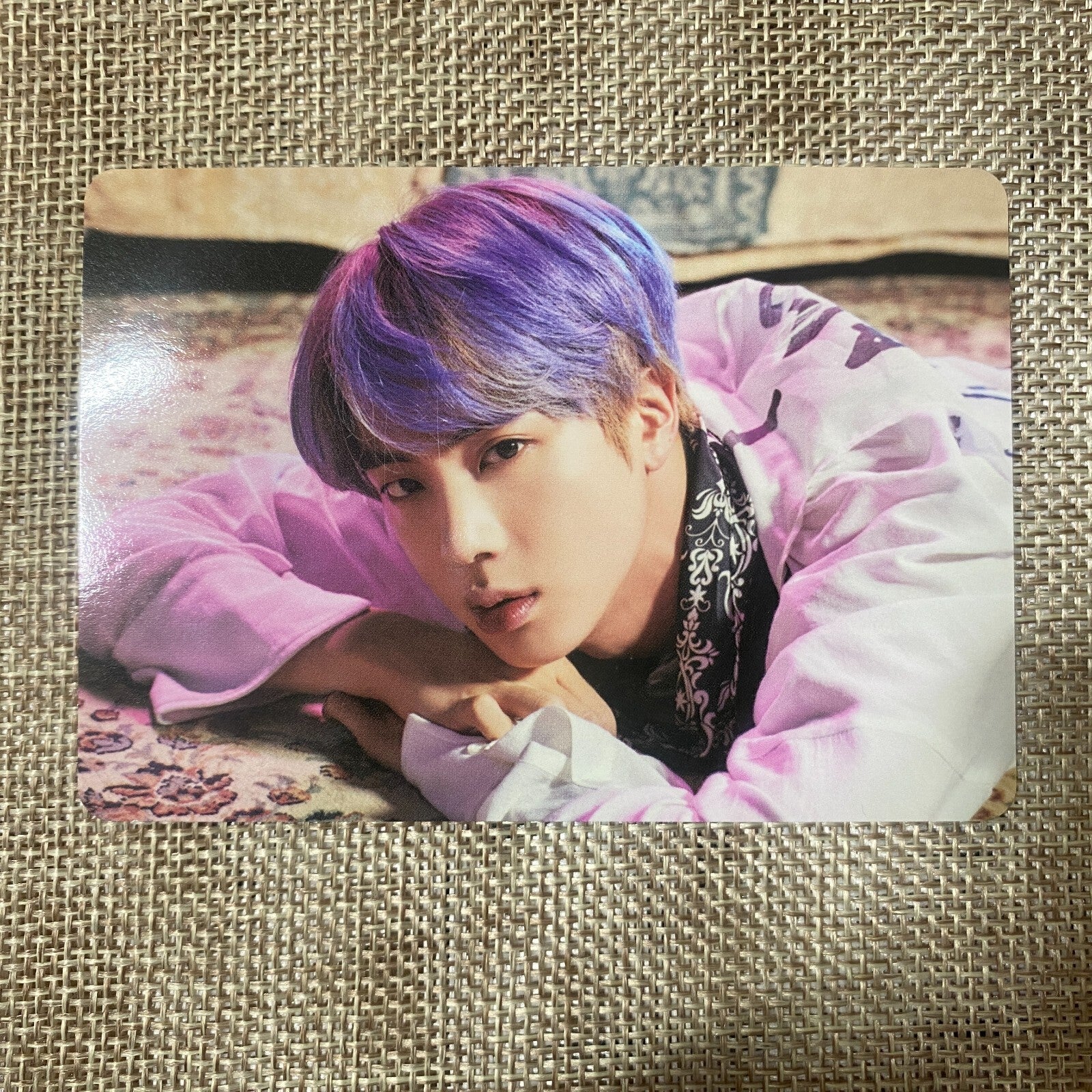 BTS JIN 3/8 [MAGIC SHOP Fan Meeting Japan] Official Mini Photocard / New / Gift