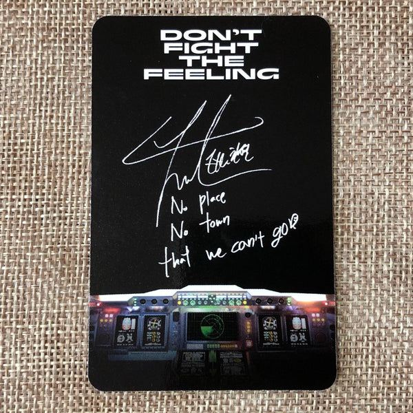 EXO CHANYEOL #2 [Don't Fight the Feeling] Official Photocard, Photobook / Gift