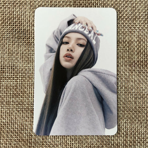 BLACKPINK LISA #1 [LALISA] Official Photocard, 1st Single Black Ver / New / Gift