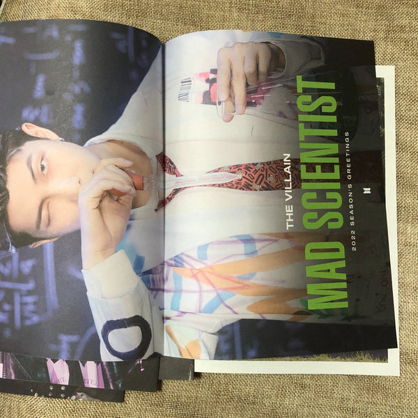 BTS GROUP [ 2022 Season's Greetings ] Official Tabloid Poster Set / New / Gift