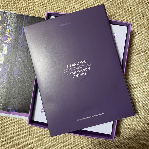 BTS [Love Speak Yourself Seoul The Final] Official DVD+Photobook+Poster / Gift