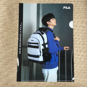 BTS SUGA [ FILA PROJECT 7 ] Official Clear File Holder / New / Gift