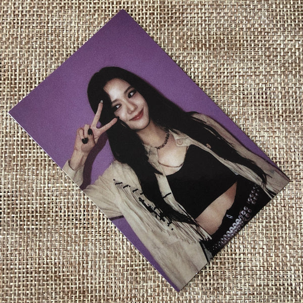BLACKPINK JISOO #4 [ Lovesick Girls THE ALBUM ] Official Photocard / New / Gift