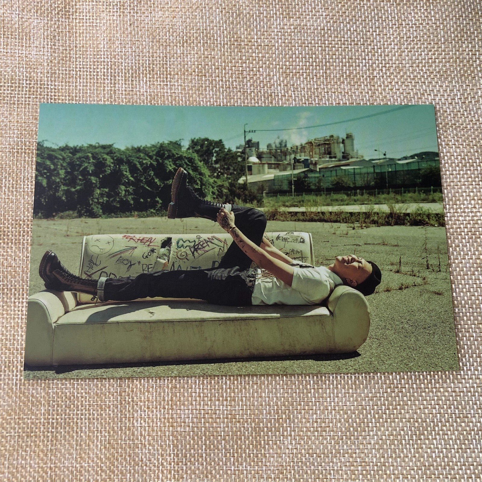 BTS RM [ Armypedia HYYH pt.2 ] Official Postcard Photocard / New / Gift