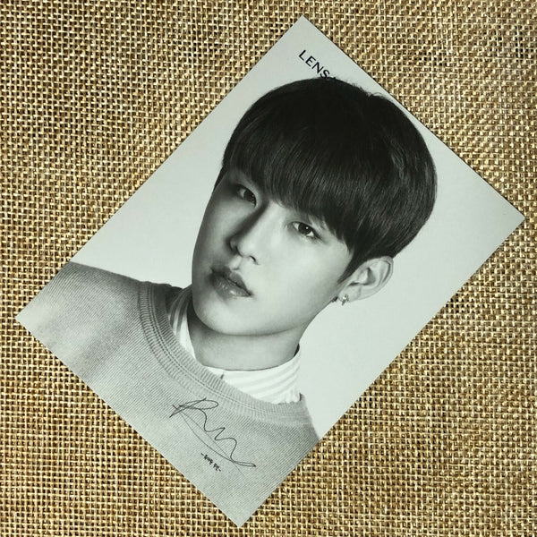 WANNA ONE PARK WOOJIN #1 [ Lens Nine ] Official Photocard / New, Rare / Gift