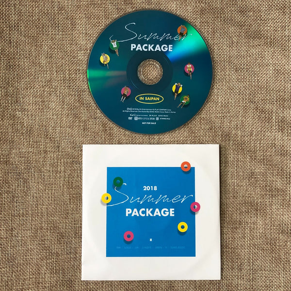 BTS GROUP [2018 Summer Package Saipan] Official Photobook + DVD Set / New / Gift