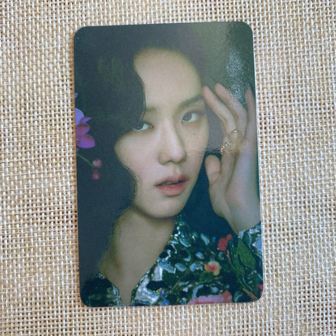 BLACKPINK JISOO [ME Flower YG Select POB Luckydraw] Photocard / New, Rare / Gift