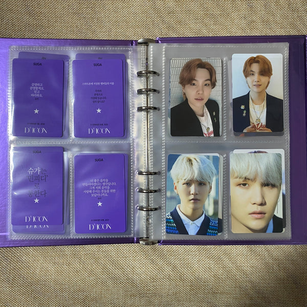 BTS [Dion 101 Photocard Full set] Binder + 100 photocard + 1 postcard / Gift